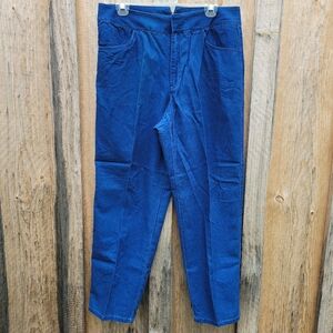 Lizwear Jeans Blue Cotton Jeans Pants Baggy 90s